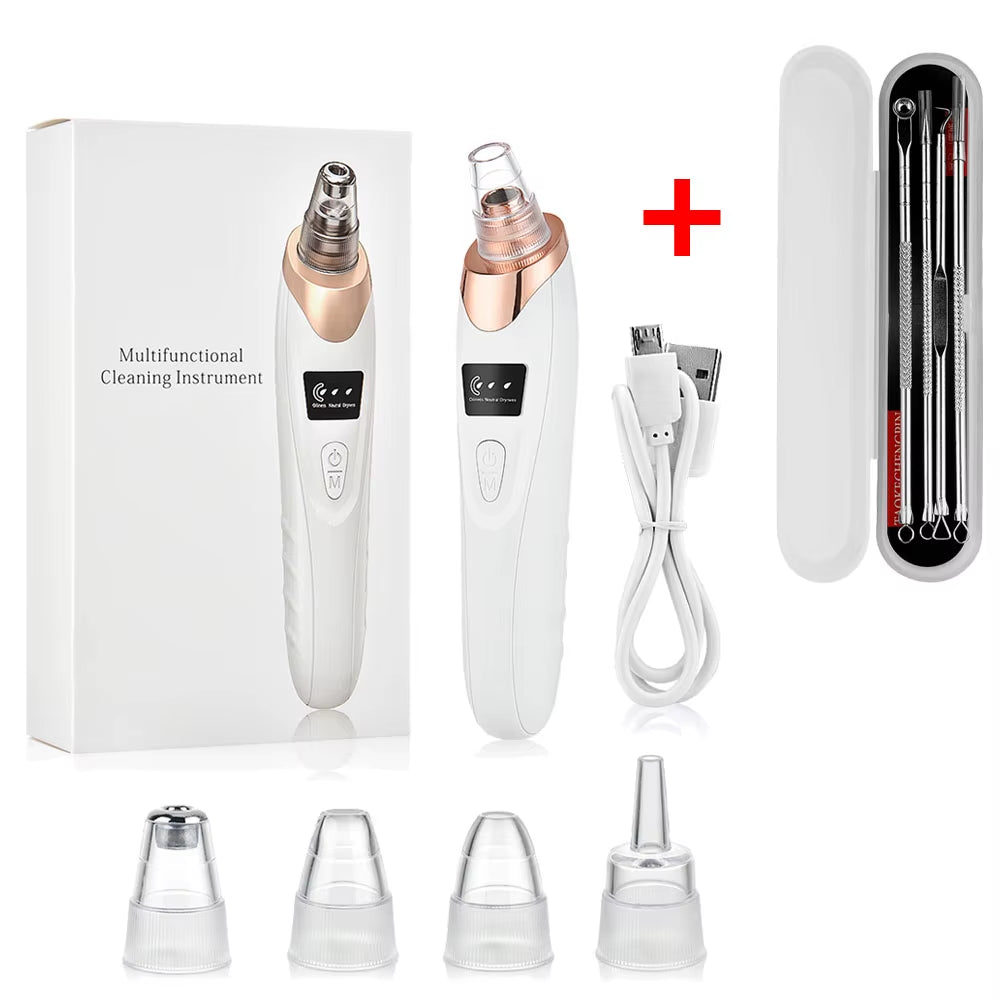 Revitalize Your Skin with Our Powerful Blackhead Remover Vacuum - Electric Face Cleaning Tool for Acne & Pore Perfection