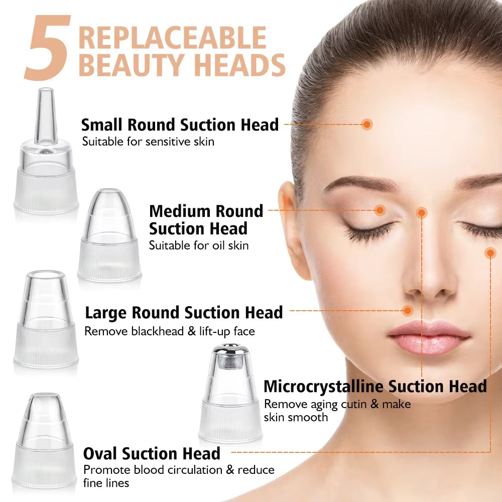 Revitalize Your Skin with Our Powerful Blackhead Remover Vacuum - Electric Face Cleaning Tool for Acne & Pore Perfection